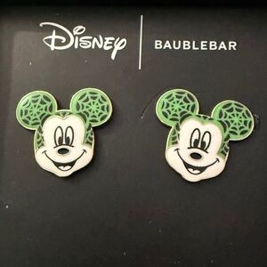 Baublebar Disney Mickey Mouse glow in the dark earrings